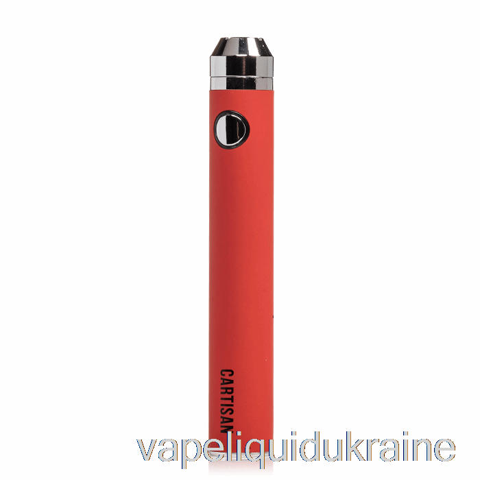 Vape Ukraine Cartisan Button VV 1300 510 Battery Red